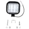 Optronics Square Led Work Light, Trapezoid Beam, 12-24V TLL46TB - alternate 3